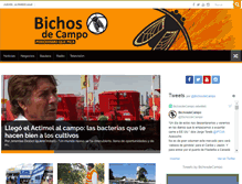 Tablet Screenshot of bichosdecampo.com